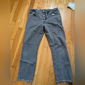 Levi's 501 Grey Jeans